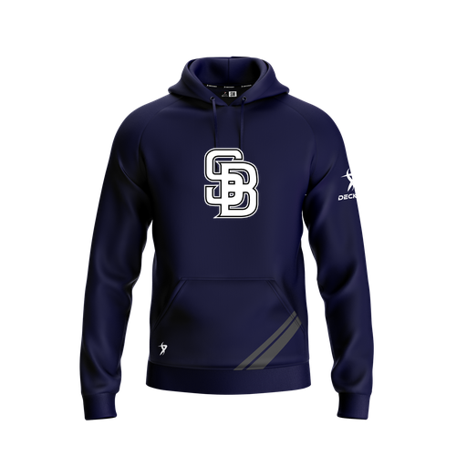 [FOLHSMNV-YXS-LOGO1] Decker Summit Hoodie (Youth XS, Navy, Logo 1)