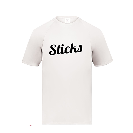 [2790.005.S-LOGO3] Men's Smooth Sport T-Shirt (Adult S, White, Logo 3)