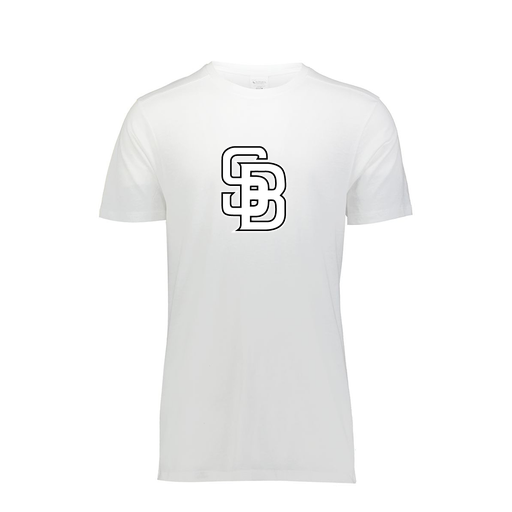 [FTSCUBWH-YS-LOGO1] Decker Youth Tri-Blend T-Shirt - Short Sleeve (Youth S, White, Logo 1)