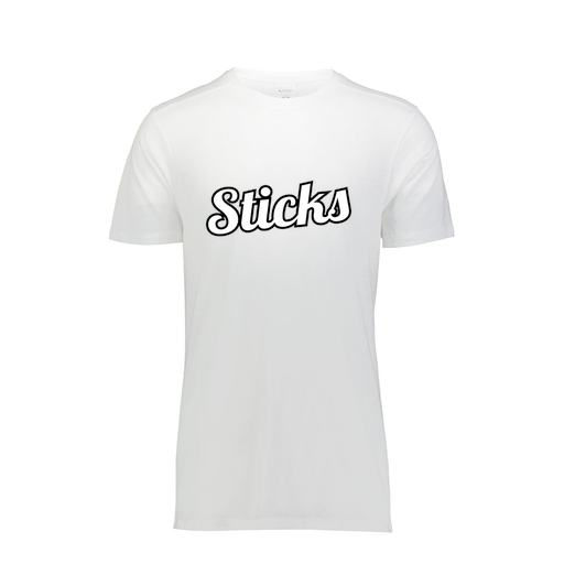 [FTSCUBWH-YS-LOGO2] Decker Youth Tri-Blend T-Shirt - Short Sleeve (Youth S, White, Logo 2)