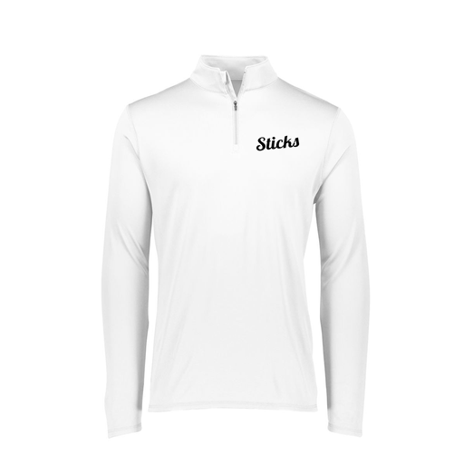 [FTLQFLWH-FAXS-LOGO3] Decker Women's Flex-Lite 1/4 Zip Shirt (Female Adult XS, White, Logo 3)
