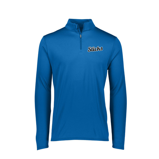 [FTLQFLRY-FAXS-LOGO3] Decker Women's Flex-Lite 1/4 Zip Shirt (Female Adult XS, Royal, Logo 3)