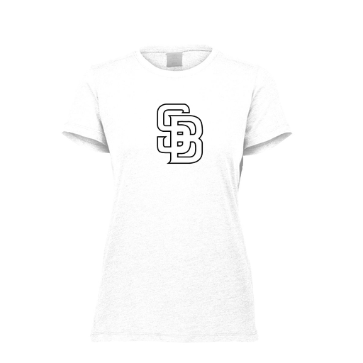 [3067.005.XS-LOGO1] Ladies Ultra-blend T-Shirt (Female Adult XS, White, Logo 1)