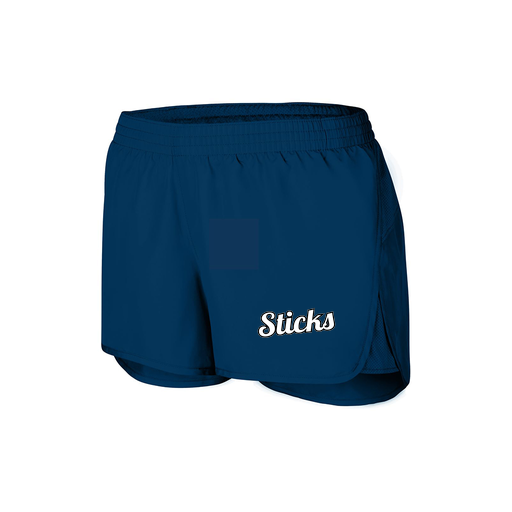 [2430.065.XS-LOGO2] Women's Performance Shorts (Female Adult XS, Navy, Logo 2)