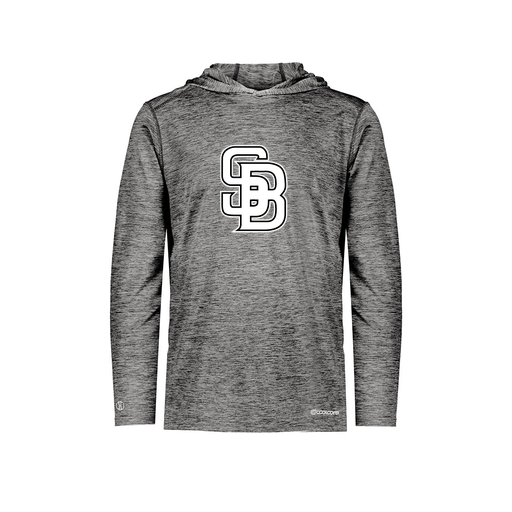 [CUS-DFW-CHGHOOD-PER-LSL-BLK-YS-LOGO1] Youth Charge Hoodie (Youth S, Black, Logo 1)