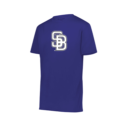 [222818.747.S-LOGO1] Men's Movement Dri Fit Shirt (Adult S, Purple, Logo 1)