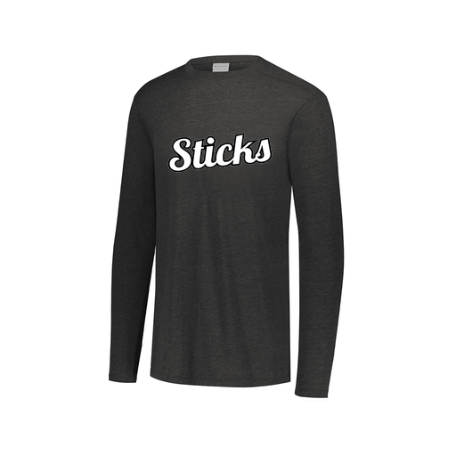 [3075.K94.XS-LOGO2] Men's LS Ultra-blend T-Shirt (Adult XS, Black, Logo 2)