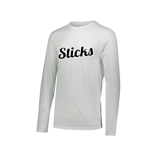 [3075.005.XS-LOGO3] Men's LS Ultra-blend T-Shirt (Adult XS, White, Logo 3)