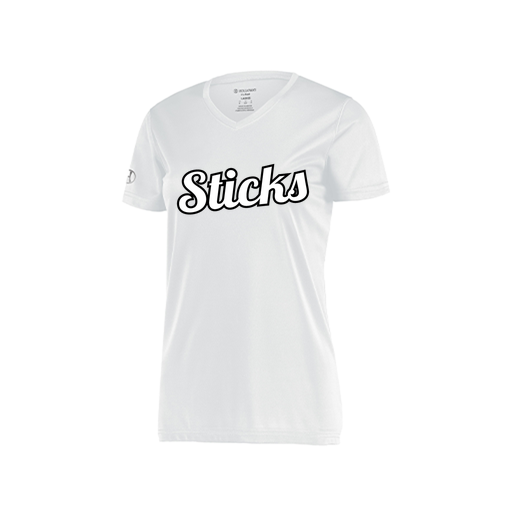 [222820.005.S-LOGO2] Ladies Movement Dri Fit Shirt (Female Adult S, White, Logo 2)