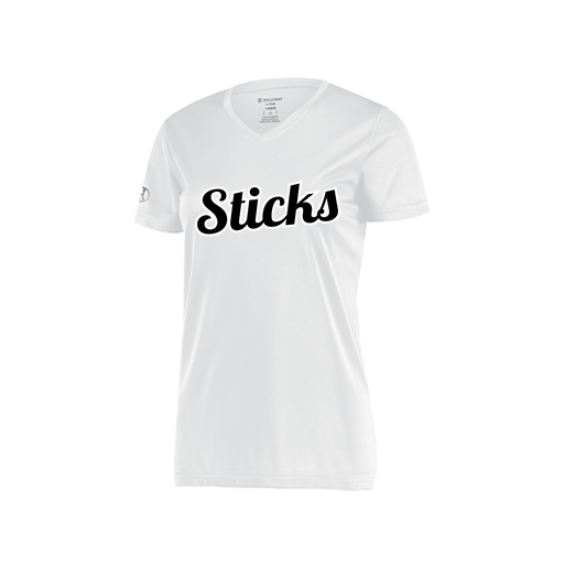 [222820.005.S-LOGO3] Ladies Movement Dri Fit Shirt (Female Adult S, White, Logo 3)